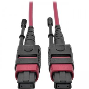 Tripp Lite N845-02M-12-MG MTP/MPO Multimode Patch Cable, Magenta, 2 m