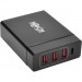 Tripp Lite U280-004-WS3C1 4-Port USB Charging Station with USB-C Charging and USB-A Auto-Sensing Ports