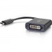 C2G 29483 USB-C To DVI-D Video Adapter Converter - Black
