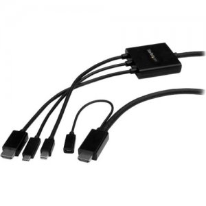 StarTech.com CMDPHD2HD 2m USB-C, HDMI or mDP to HDMI Converter Cable