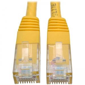 Tripp Lite N200-005-YW Cat6 Gigabit Molded Patch Cable (RJ45 M/M), Yellow, 5 ft