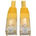 Tripp Lite N200-025-YW Cat6 Gigabit Molded Patch Cable (RJ45 M/M), Yellow, 25 ft