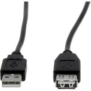 Rocstor Y10C117-B1 USB Extension Cable