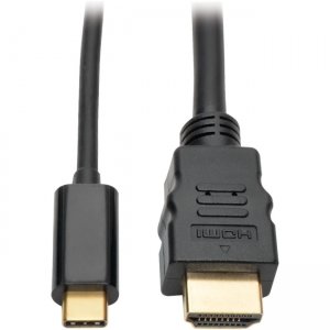 Tripp Lite U444-006-H USB C to HDMI Adapter Cable (M/M), 3840 x 2160 (4K x 2K) @ 30