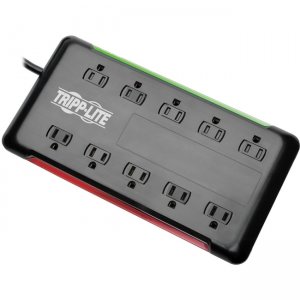 Tripp Lite TLP1006B Protect It! 10-Outlet Surge Protector, 6 ft. Cord, 2880 Joules, Black Housing