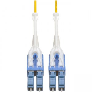 Tripp Lite N370-01M-T Duplex Singlemode 8.3/125 Fiber Patch Cable, Push/Pull Tabs, 1 m