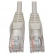 Tripp Lite N001-005-WH Cat5e 350 MHz Snagless Molded UTP Patch Cable (RJ45 M/M), White, 5 ft