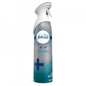 Febreze PGC96257 AIR, Heavy Duty Crisp Clean, 8.8 oz Aerosol, 6/Carton