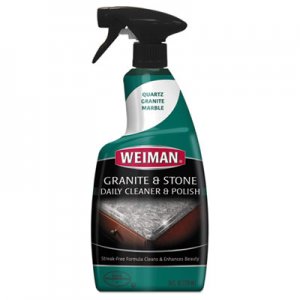 WEIMAN WMN109 Granite Cleaner and Polish, Citrus Scent, 24 oz Spray Bottle, 6/Carton