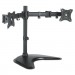 Kantek KTKMA225 Dual Monitor Articulating Desktop Stand, For 13" to 27" Monitors, 32" x 13" x 17.5", Black, Supports