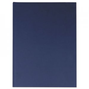 Universal UNV66352 Casebound Hardcover Notebook, Wide/Legal Rule, Dark Blue, 10.25 x 7.68, 150 Sheets