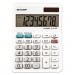 Sharp SHREL310WB EL-310WB Mini Desktop Calculator, 8-Digit LCD