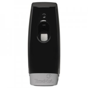 TimeMist TMS1047811 Settings Fragrance Dispenser, Black, 3 1/2"W x 3 1/2"D x 8 1/4"H