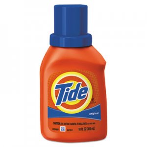 Tide PGC00471 Liquid Laundry Detergent, Original Scent, 10 oz Bottle, 12/Carton