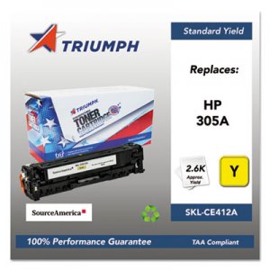 Triumph SKLCE412A 751000NSH1286 Remanufactured CE412A (305A) Toner, Yellow