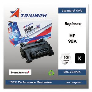 Triumph SKLCE390A 751000NSH1221 Remanufactured CE390A (90A) Toner, Black