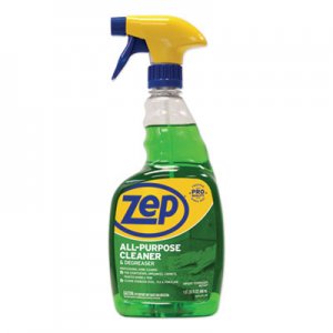 Zep Commercial ZPEZUALL32EA All-Purpose Cleaner and Degreaser, 32 oz Spray Bottle