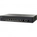 Cisco SG200-10FP-NA-RF 10-port Gigabit Smart Switch, PoE (-NA) - Refurbished