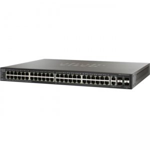 Cisco SF300-48PP-K9NA-RF 48-Port 10/100 PoE+ Managed Switch w/Gig Uplinks - Refurbished