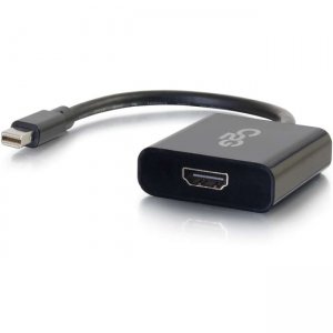 C2G 54307 Mini DisplayPort to HDMI Adapter - Active Adapter Converter - Black