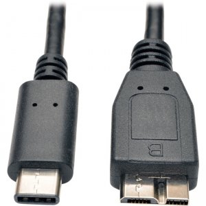 Tripp Lite U426-003-G2 USB 3.1 Gen 2 (10 Gbps) Cable, USB Type-C (USB-C) to USB