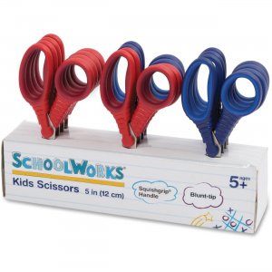 Fiskars 1535201004 Schoolworks 5" Kids Scissors Classpack FSK1535201004