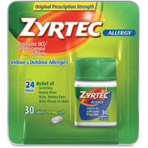 Johnson&Johnson 20436 Zyrtec Tablets JOJ20436