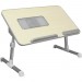 Aluratek ACT01F Adjustable Ergonomic Laptop Cooling Table with Fan