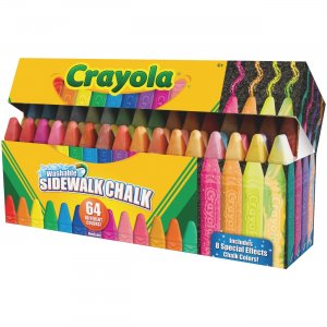 Crayola 512064 Washable Sidewalk Chalk CYO512064