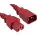 ENET C14C15-RD-3F-ENC Power Extension Cord