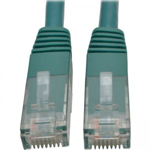 Tripp Lite N200-010-GN Cat6 Gigabit Molded Patch Cable (RJ45 M/M), Green, 10 ft