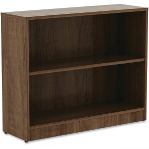 Lorell 99780 Walnut Laminate Bookcase LLR99780