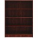 Lorell 99785 Cherry Laminate Bookcase LLR99785