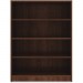 Lorell 99786 Walnut Laminate Bookcase LLR99786