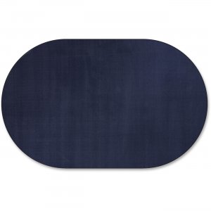 Flagship Carpets AS45NV Classic Solid Color 12' Oval Rug FCIAS45NV