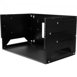 StarTech.com WALLSHELF4U Wall-Mount Server Rack with Built-in Shelf - Solid Steel - 4U