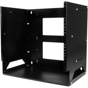 StarTech.com WALLSHELF8U Wall-Mount Server Rack with Built-in Shelf - Solid Steel - 8U