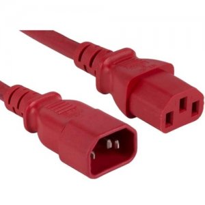 ENET C13C14-RD-6F-ENC Power Extension Cord