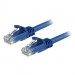 StarTech.com N6PATCH1BL 1 ft Blue Gigabit Snagless RJ45 UTP Cat6 Patch Cable