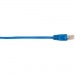Black Box CAT6PC-003-BL-25PAK CAT6 Value Line Patch Cable, Stranded, Blue, 3-ft. (0.9-m), 25-Pack