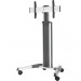 Chief LPAUS Large FUSION Manual Height Adjustable Mobile Cart