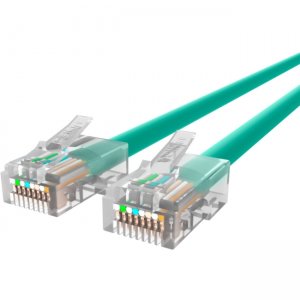 Belkin A3L980-02-GRN CAT6 Ethernet Patch Cable, RJ45, M/M