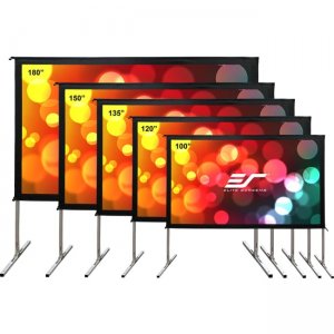 Elite Screens OMS100H2-DUAL Yard Master 2 Dual Projection Screen