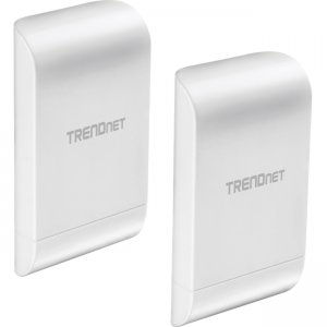 TRENDnet TEW-740APBO2K 10 dBi Wireless N300 Outdoor PoE Preconfigured Point-to-Point Bridge Kit