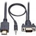 Tripp Lite P566-003-VGA-A HDMI/VGA Audio/Video Cable