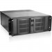 iStarUSA D-400-50R8PD2 4U Compact Stylish Rackmount Chassis with 500W Redundant Power Supply