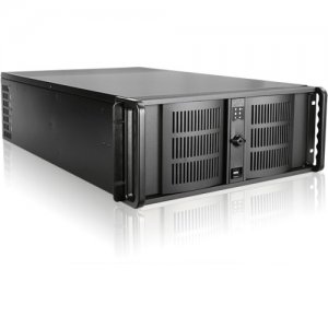 iStarUSA D-407L-50R8PD2 4U High Performance Rackmount Chassis with 500W Redundant Power Supply