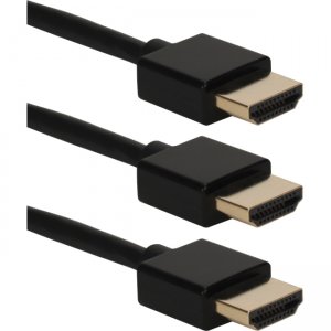 QVS HDT-6F-3PK HDMI Audio/Video Cable with Ethernet