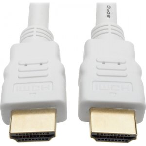Tripp Lite P568-010-WH High-Speed HDMI 4K Cable (M/M), White, 10 ft