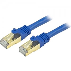 StarTech.com C6ASPAT15BL Cat6a Ethernet Patch Cable - Shielded (STP) - 15 ft., Blue